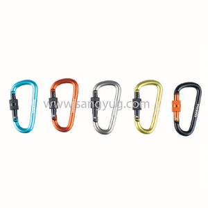 Carabiner Screw Gate 6Cm Happy Outdoor