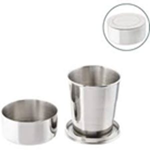 Cup Stainless Steel Collapsible 2Oz