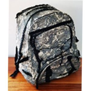 Grey Camo Backpack, 26L, AceCamp