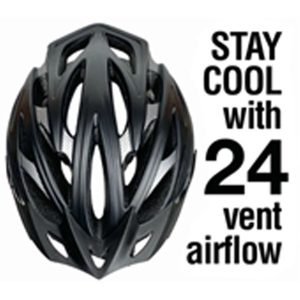 Helmet For Bikers 24 Vent Assorted Color