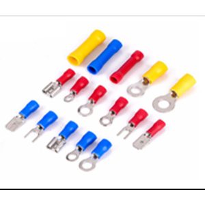 Insulated Terminal Flat Red, Size 0.5-1.5mm2, Pack Of 100 FDD1-250