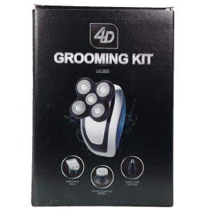 4D Grooming Kit Rechargable USB, IPX6 Waterproof