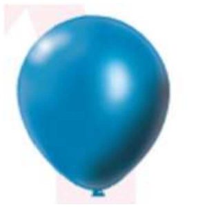 12 Inch Round Balloon Standard Blue 50pcs/Pkt