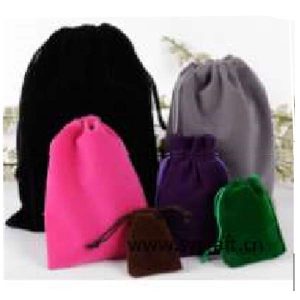 8X10Cm Lint Material Bag, Asstd Color