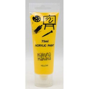 Acrylic Paint 75ml/Tube -Basic Colors - Yellow
