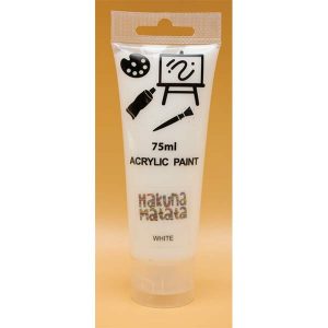 Acrylic Paint 75ml/Tube -Basic Colors White