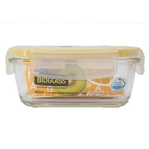 Bio Glass Container 145 X 109 X 62 Komax Rectangular 1
