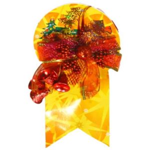 Christmas Decorated Bow With Hanging 5 Bells