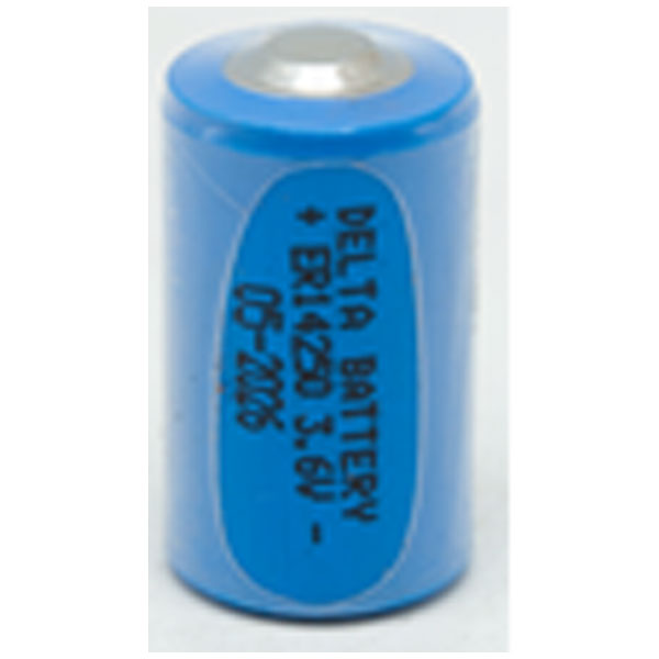 Delta Size 1/2 AA, 3.6V Lithium Thionyl Chloride Battery, Shrink Wrapped, Single — Reliable Compact Energy Solution