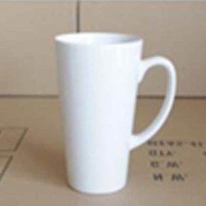 Sublimation Cone Latte Mug