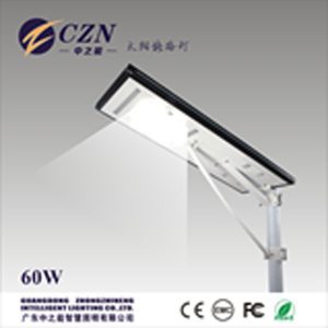 Integrated Led Solar Light 60 Watts With Inbuilt Solar, Backup Battery Win Win