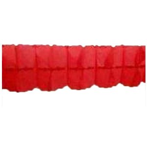 2.8M Red Paper Bow Garland