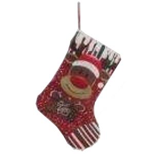 24X35Cm Christmas Stocking Printed