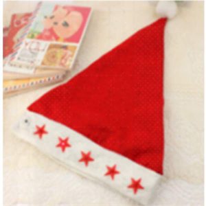 30X38Cm Christmas Hat With Light Non-Woven