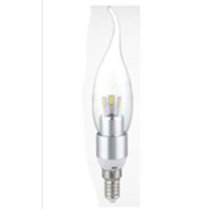 Led Dimmable Bulb E14, Candle Shape, 5Watts, Warm White Win Win