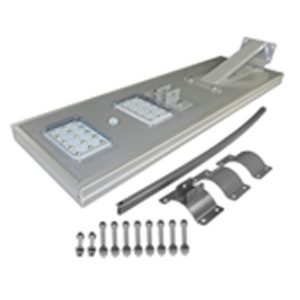 Led Street Light 40Watts With Inbuilt 60W Solar Panel & 12.8V27Ah Lithium Battery Win Win