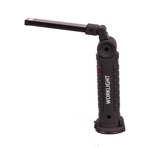 LinkStyle USB Rechargeable LED Work Light Magnetic COB Portable Work Lights, COB + LED Rechargeable Magnetic Torch Flexible Inspection Lamp Cordless Work Light