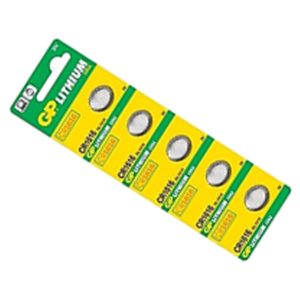 Lithium Battery Card of 5 CR1616 — Powerful, Long-Lasting Energy