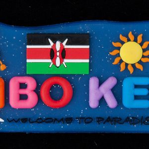 Magnet Kenya Flag, Pvc, Rubber 11*4.5Cm Sunpower Magnet Pvc