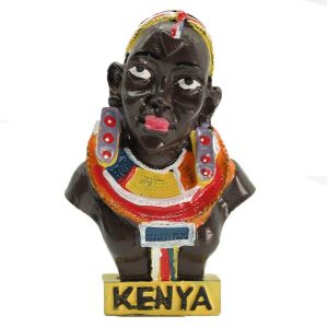 Magnet Masaai Woman Head