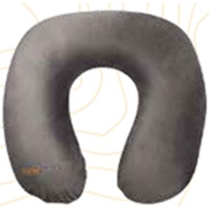 Memory Foam Pillow U shape, Black, AceCamp