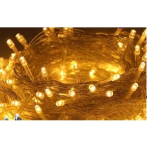10Meters Led String Lights,100L,Transparent Cable,70Cm Plug Wire,8Function Controller?220V