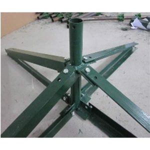 20Ft Green Pvc Christmas Tree 9000 Tips Metal Feet Comes In 2 Cartons (A & B)