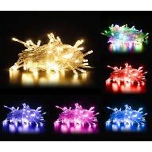 26M Length Led Lights Garland,300L,Transparent Wire,With 8 Function Controller,100Cm Plug Wire, RGB