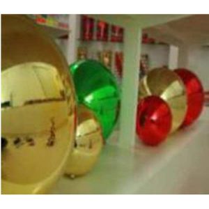 40Cm Shiny Plastic Hanging Ball