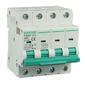2 Pole 500V/800V 16A–20A DC MCB – Solar Circuit Breaker Protection Device