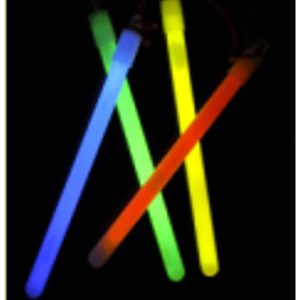 Fluorescent Hand Drop 6 Inch 10X150mm