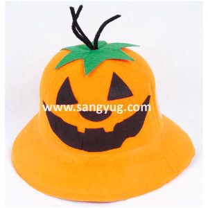 Halloween Pumpkin Hat - Orange Colour