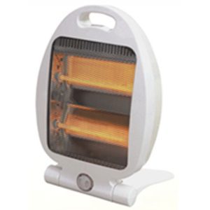 Quartz Heater 800W, 2 Heating Power, Tip-Over Protection, Halogen Tube Sunpower