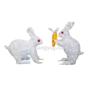 Rabbit Couple Talking Waterproof Win Win