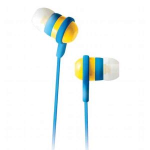 Rainbow Spark Multimedia In-Ear Earphone Cliptec Blue