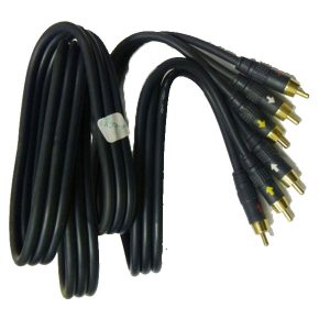 Rca Plug 3 X To Rca Plug 3 X Heavy From Lcd