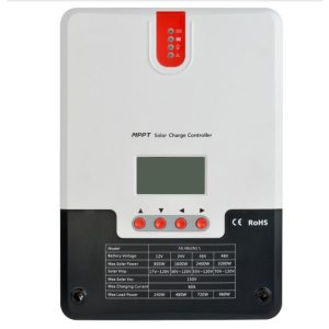 MPPT Solar Charge Controller 60A, 12V/24V/36V/48V Auto, Efficiency 99.9%, Maximum Input Voltage 150V