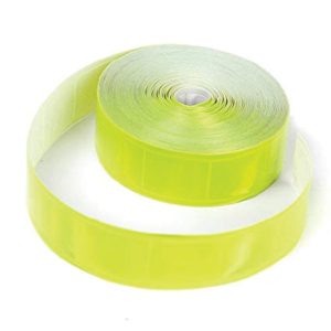 Reflective Tape Width:25Mm / 55Yards Roll, Green, Non-Adhesive