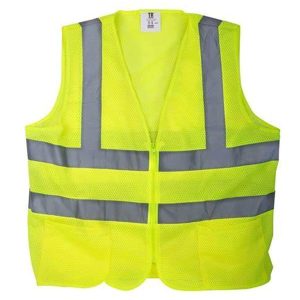 Reflective Vest Mesh Type Luminous Yellow