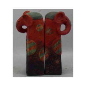 Resin Elephant Decorative 2Pcs/Set (Book End)