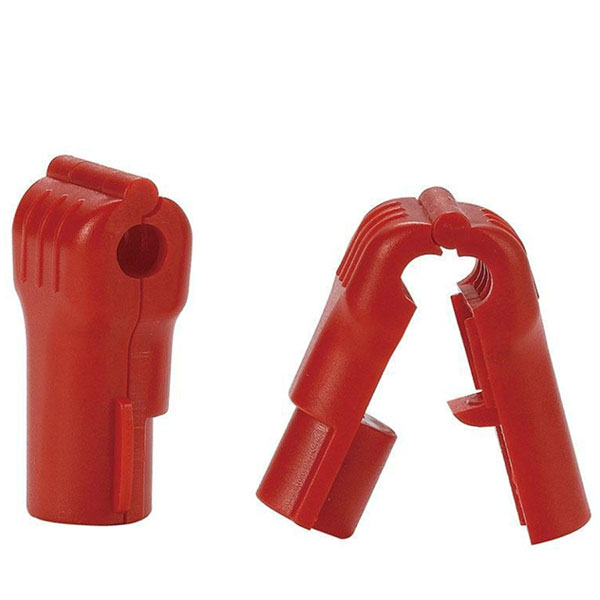 Retail, Anti Theft Stop Lock, Red/Black, 8Mm