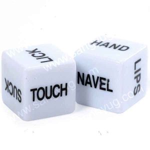 Romantic Dice Pack Of 2