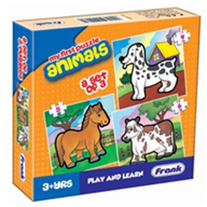 My First Puzzle, Animal, A Set Of 3, Frank