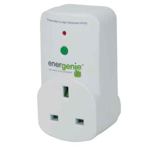 Run Down Timer Plug with Single Socket – Energenie | Energy-Saving Timer Plug