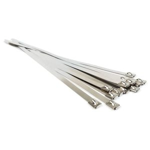 S304 Stainless Steel Cable Ties 100Pcs 4.6X300