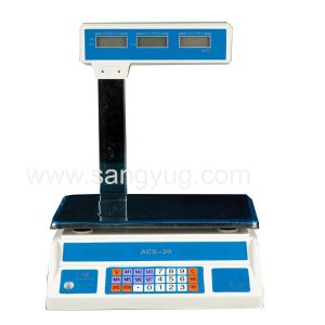 Scale Electronic Digital Non Commercial With Stamping 30Kg