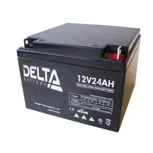 Sealed Maintenance Free Battery 12V-26Ah 166X175X125MM Delta — Reliable Power Backup Solution