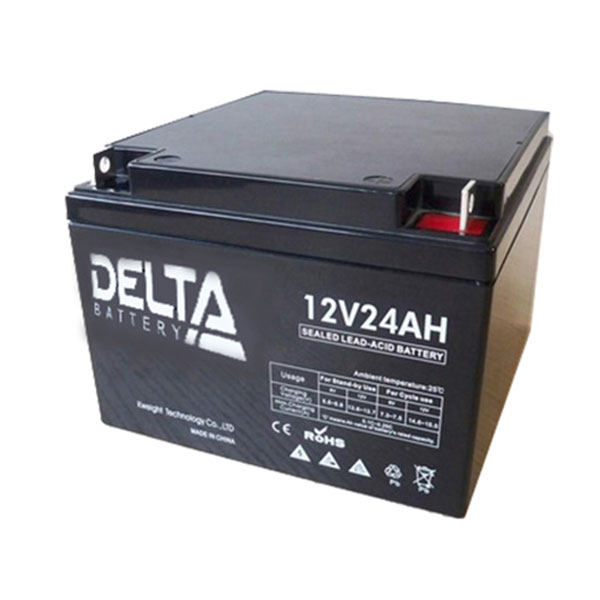 Sealed Maintenance Free Battery 12V-26Ah 166X175X125MM Delta — Reliable Power Backup Solution