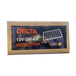 Sealed Maintenance Free Battery 12V-65Ah (355x167x179mm) Delta — Reliable Power with Zero Maintenance