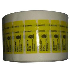 Security Label High Residue inchVoidinch